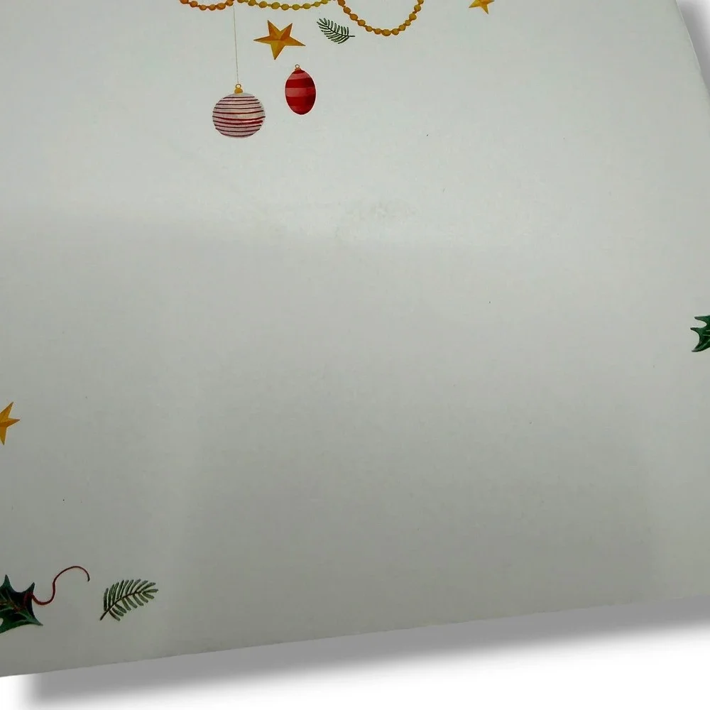 Christmas Cards Lot 2 Religious Church Winter Scene‎ Holiday Greeting Cards Set